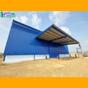 โกดังสำเร็จรูป HW-H ขนาด 20x25x8 เมตร (รหัสสินค้า: HW-P373