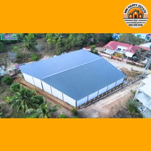 ผลงานโกดังสำเร็จรูป HW-HC ขนาด 31x437x4.2m