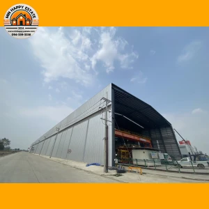 ผลงานโกดังสำเร็จรูป HW-HB ขนาด 46x150x18.40 เมตร