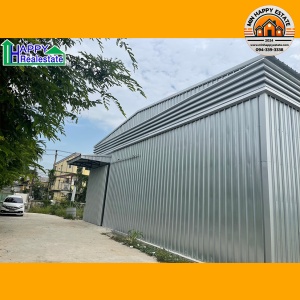 R17C โกดังสำเร็จรูปให้เช่าประชาอุทิศ33 390 ตร.ม.